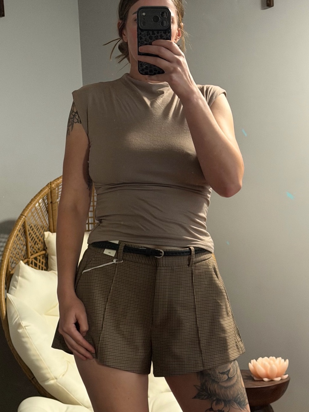 Abercrombie & Fitch tailored shorts - Taupe, brown